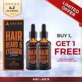 Abera Hair Serum – Nourishing & Thickening with Biotin & Castor Oil