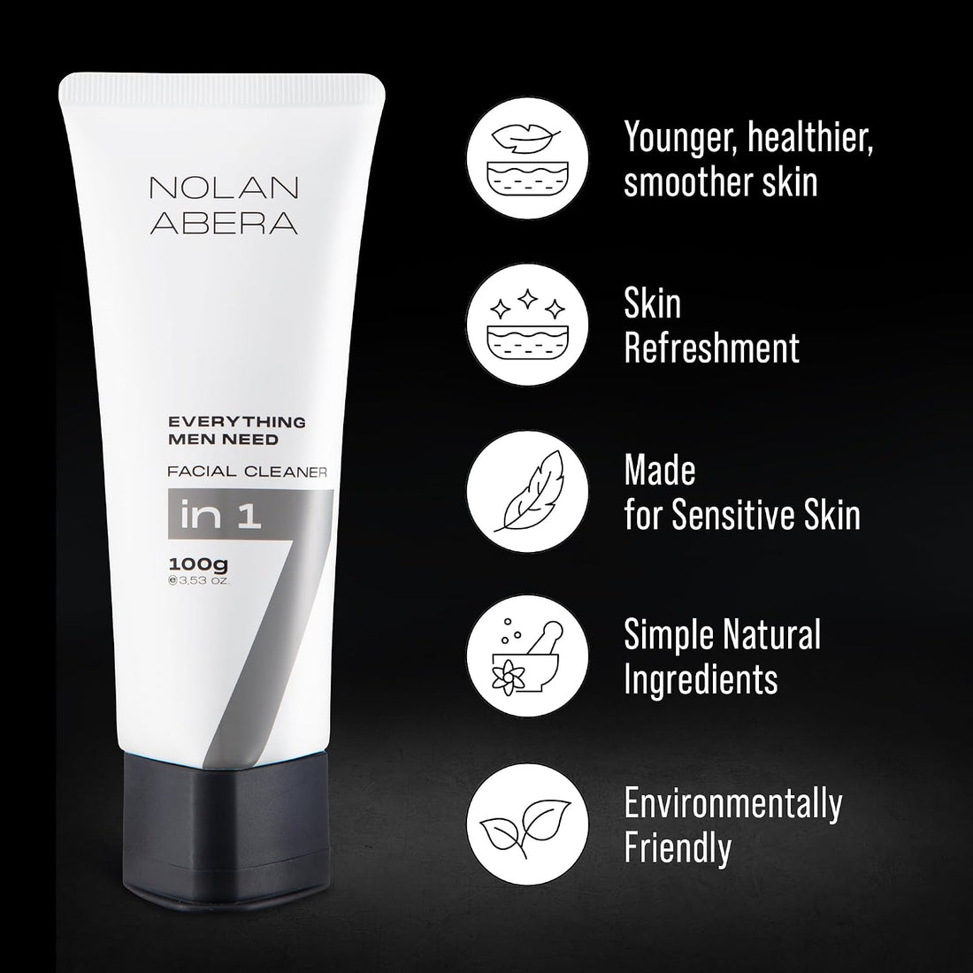 Nolan Daily Facial Cleanser for Men