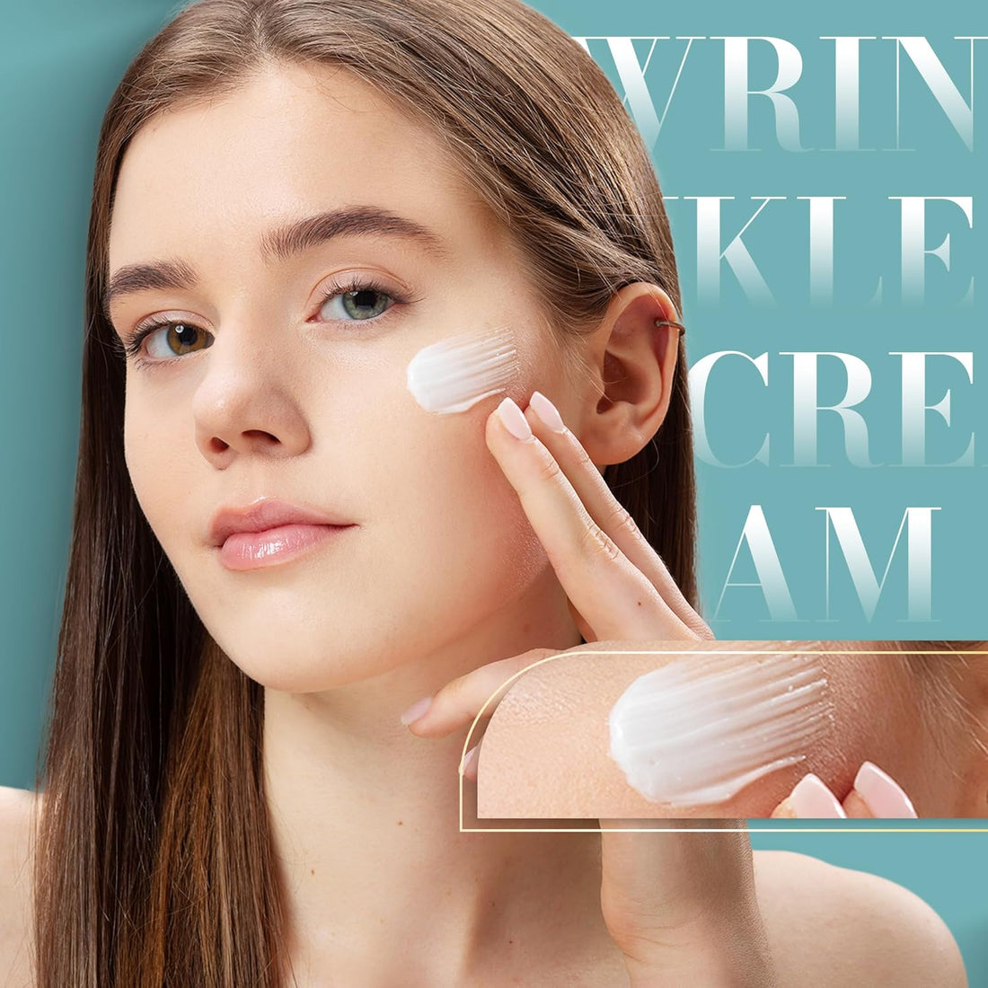 Crème Visage Anti-Rides Abera, Hydratant Anti-Âge pour Rides et Ridules