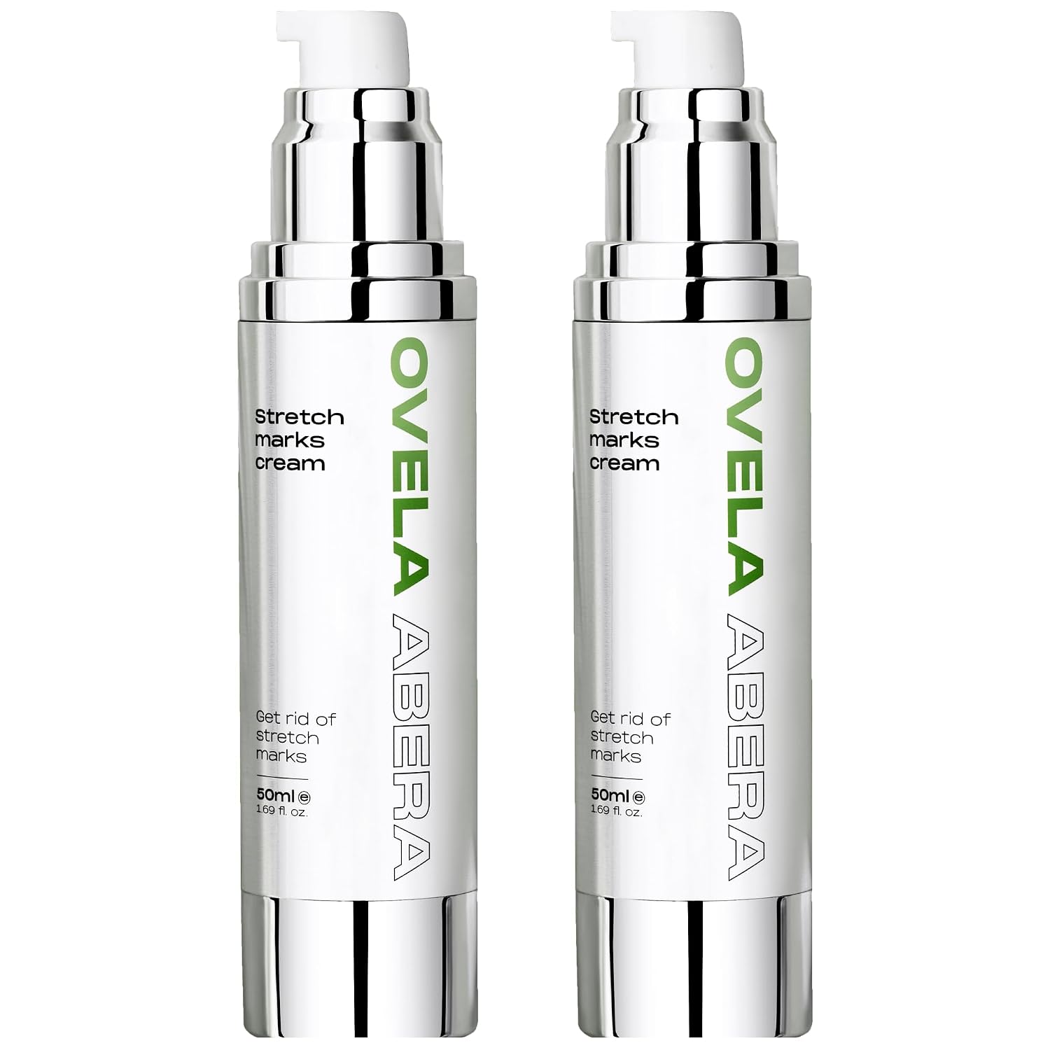 Abera Ovela Maternity Stretch Mark Cream for Pregnancy and Weight Fluctuations, Stretch Mark Treatment Pregnancy Must Haves, Deep Stretch Mark Removal, 1.69 fl oz