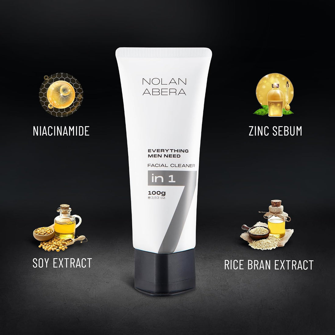 Nolan Daily Facial Cleanser for Men