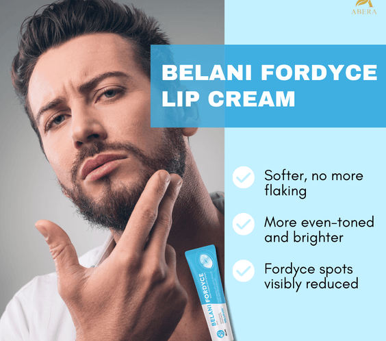CA - Belani Fordyce Seeds - Lip Lightening Cream for Dark Lips, Lip Scrubber & Fordyce Spots, Chapped or Pigmented Lips, Moisturizing Lip Care Balm  – 20ml