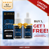 Abera Men Retinol Serum, Anti-Aging Serum For Face, Reduces Dark Spots