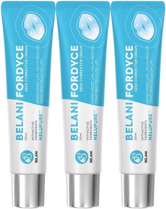 CA - Belani Fordyce Seeds - Lip Lightening Cream for Dark Lips, Lip Scrubber & Fordyce Spots, Chapped or Pigmented Lips, Moisturizing Lip Care Balm  – 20ml