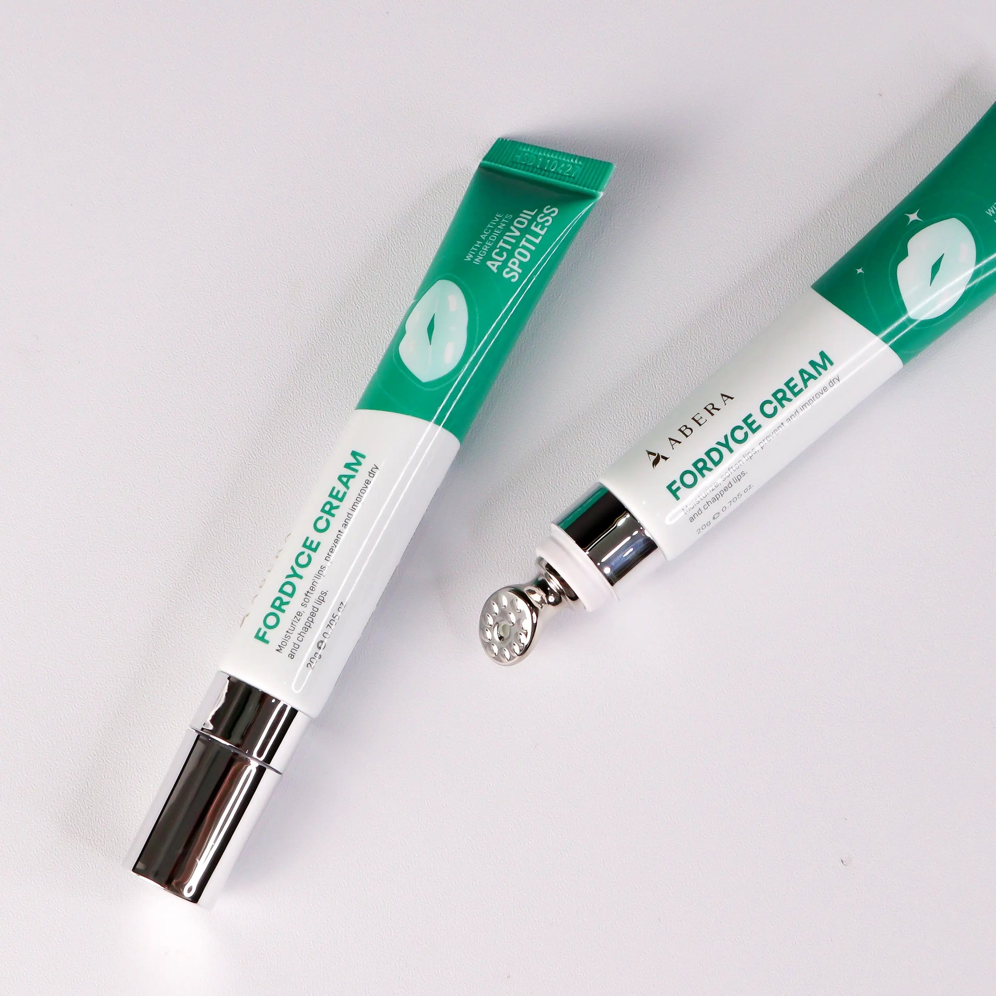 Crème Abera Fordyce – Formule avancée au HPR (rétinoïdes nouvelle génération), pour l'acné des lèvres, les lèvres sèches et gercées (20 g)