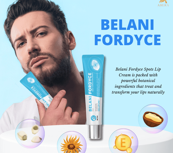 CA - Belani Fordyce Seeds - Lip Lightening Cream for Dark Lips, Lip Scrubber & Fordyce Spots, Chapped or Pigmented Lips, Moisturizing Lip Care Balm  – 20ml