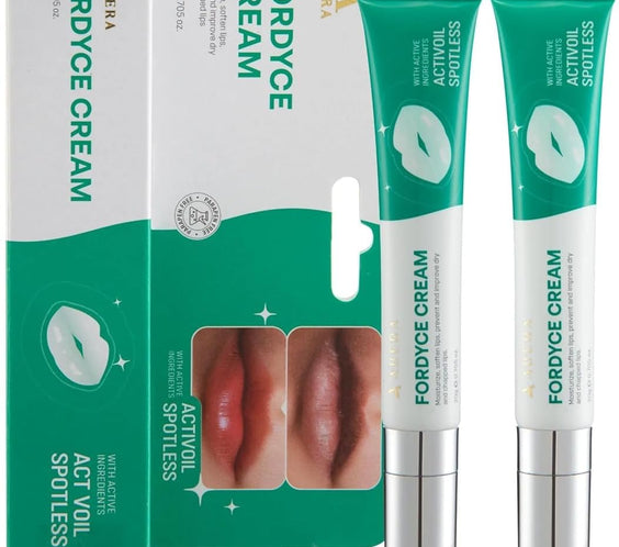 Crème Abera Fordyce – Formule avancée au HPR (rétinoïdes nouvelle génération), pour l'acné des lèvres, les lèvres sèches et gercées (20 g)